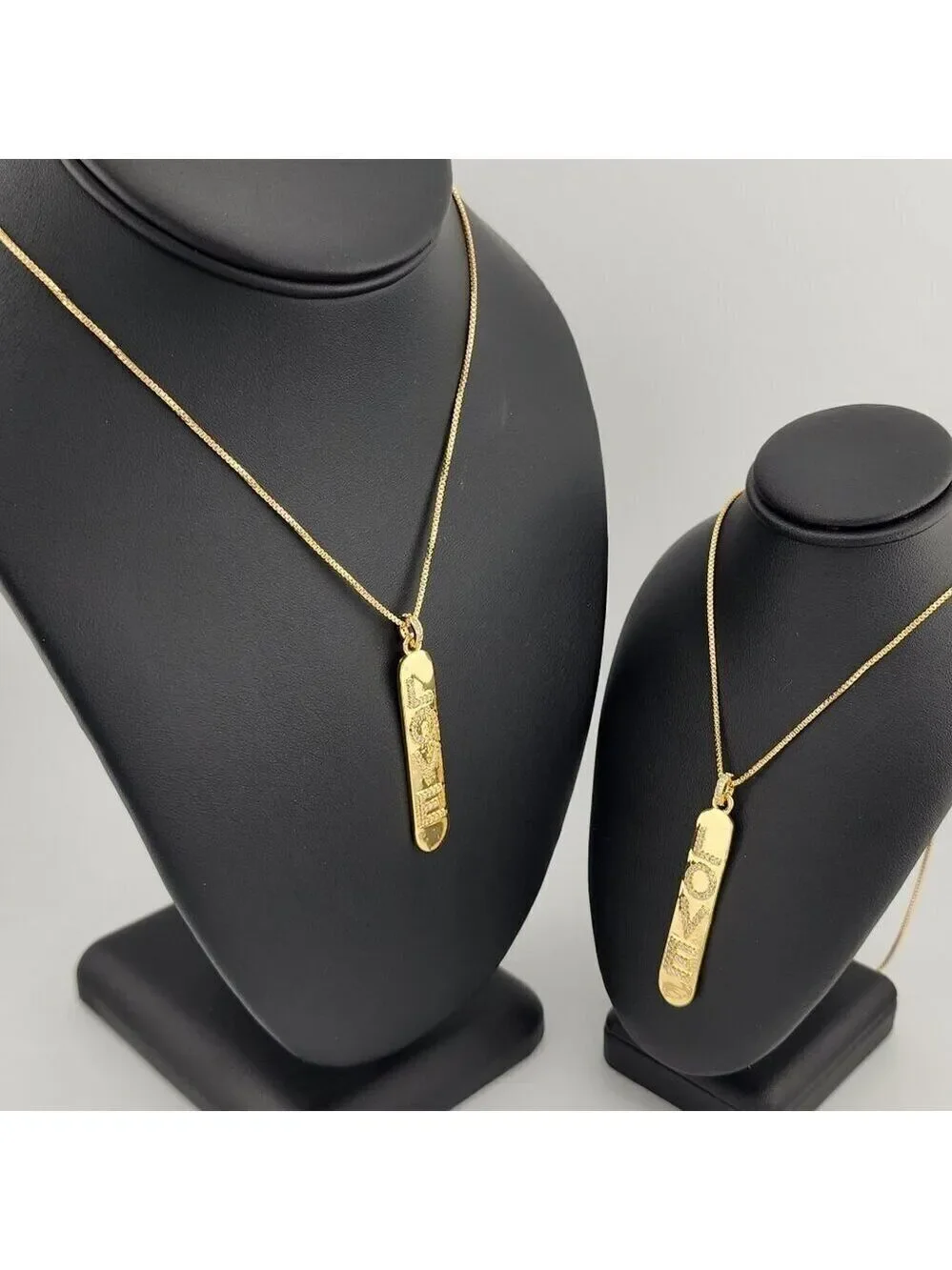 Brand New LOVE box Necklace